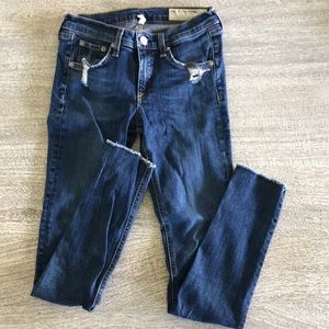 Rag & bone skinny jeans - sz 26